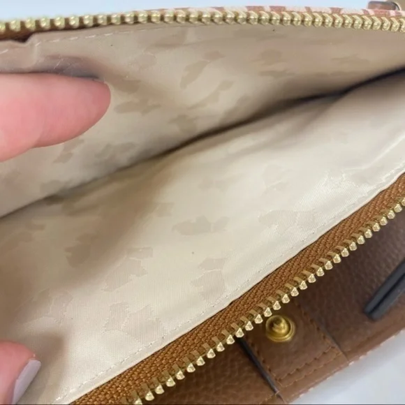 Radley London Bifold Leather Wallet Signature Lettering Print in Brown - Picture 8 of 8